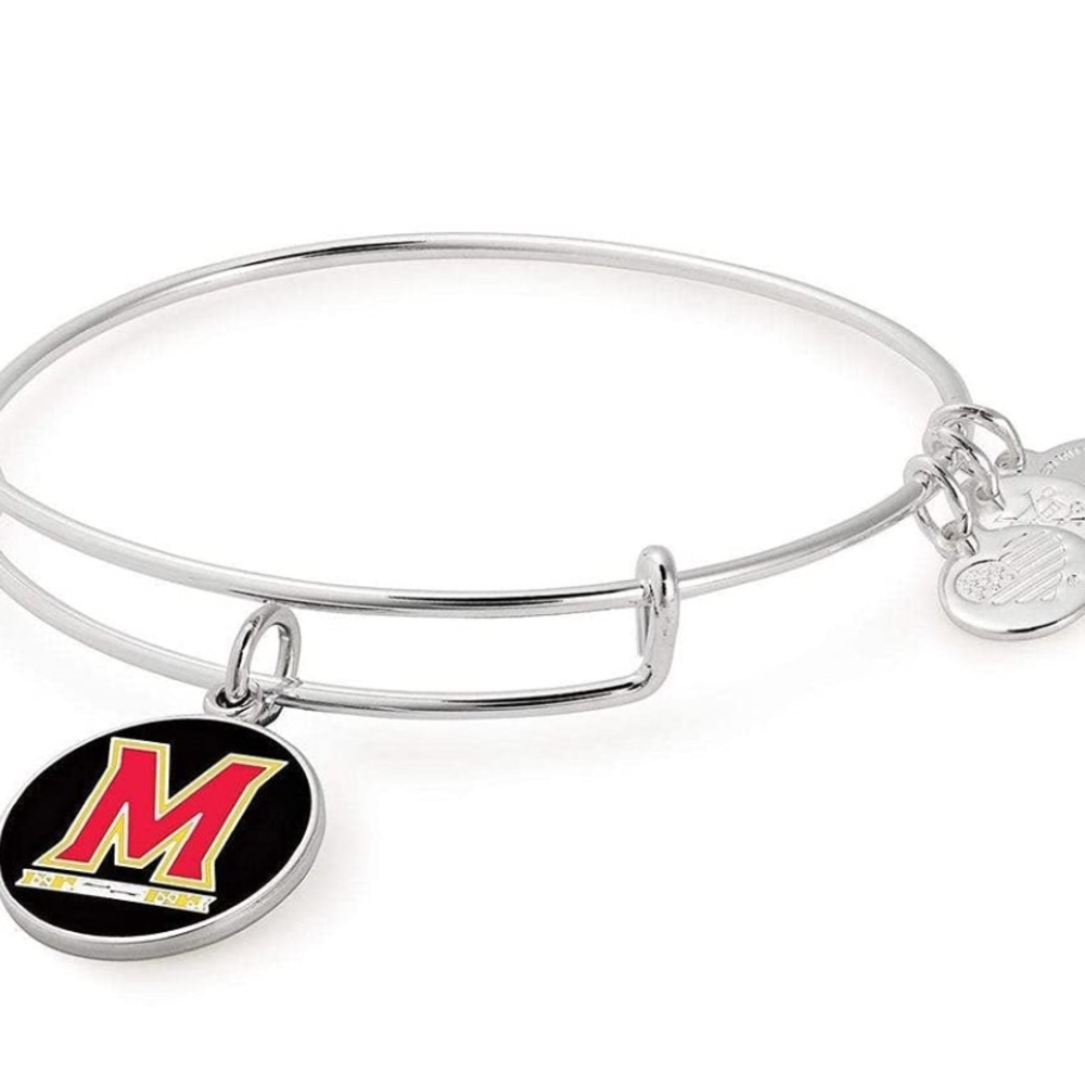 Alex and Ani Collaborations Expandable Bangle for Collegiate Charms